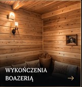 Poglądowa wizualizacja wykończenia boazerią