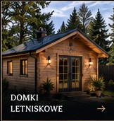 Poglądowa wizualizacja domku letniskowego